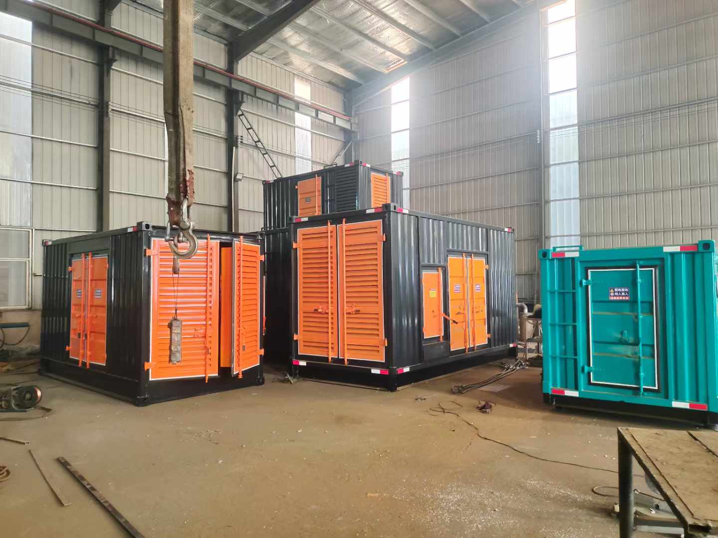 芦溪500kw柴油发电机组可以带动多少功率设备？